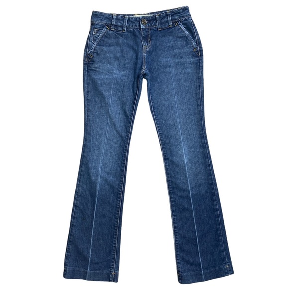GAP Denim - GAP Women’s 0R Ultra Low Rise Boot Cut Pockets Quality Denim Rare Sold A…
